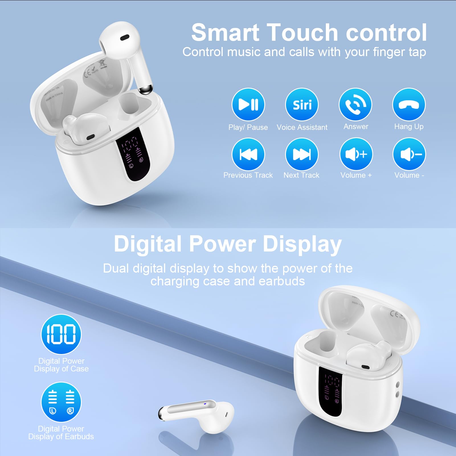 Amazon.com: Samsung Wireless Earbuds,Bluetooth Ear Phones for