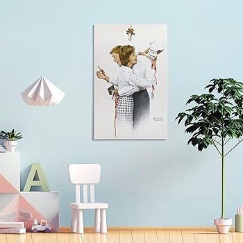Amazon.co.jp: Norman Rockwell ノーマン・ロックウェル 絵画