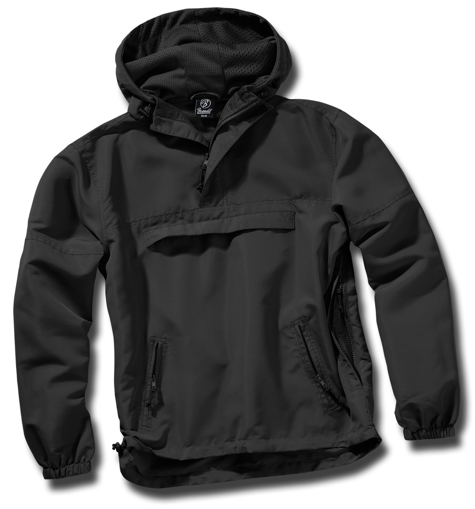 Brandit Summer Windbreaker US Version, Black, S