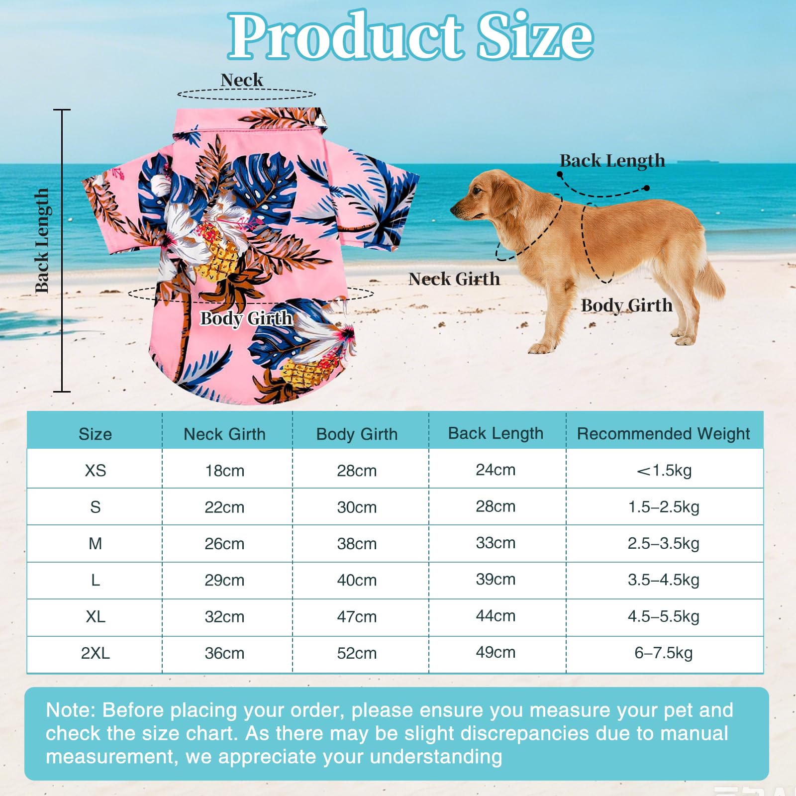 4 Pièces Chemise Hawaïenne pour Chien, T Shirt Été Chiens, Hawaii Chemises pour Chiens, T-Shirt Hawaïenne Chienss, Vêtement Chien Été Polo pour Chats Chiens Plage Mer Vacances (1, XS, 1)