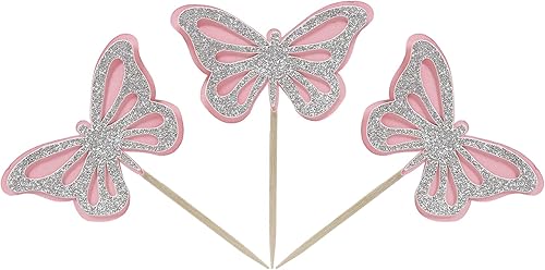 Miniatura 4 de Decoración de confeti con mariposa 3D hecha a mano, decoración de pastel de mariposa para niñas y mujeres, decoraciones de fiesta de cumpleaños