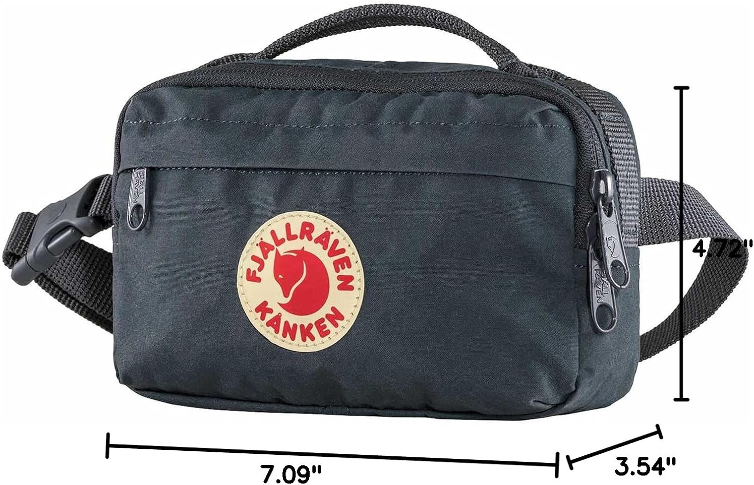 Fjallraven Kanken Hip Pack Waist Bag, Lightweight Fanny Pack Crossbody for Travel, Hiking, and Daily Use