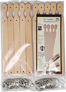 12 Cheap Wedding Favor Ideas That Look Nice and Stay on Budget 57 Natural Leather Keychains - 10 Pack Blank Key Fobs Kit - Leather Craft P...
