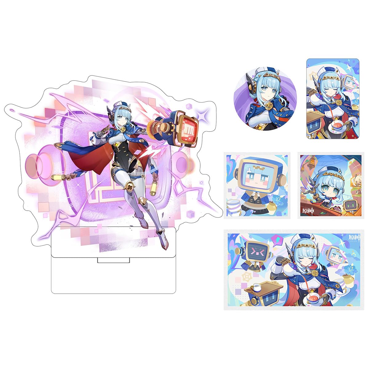 Amazon.co.jp: イネファ グッズ 6点セット アクリルスタンド バッジ