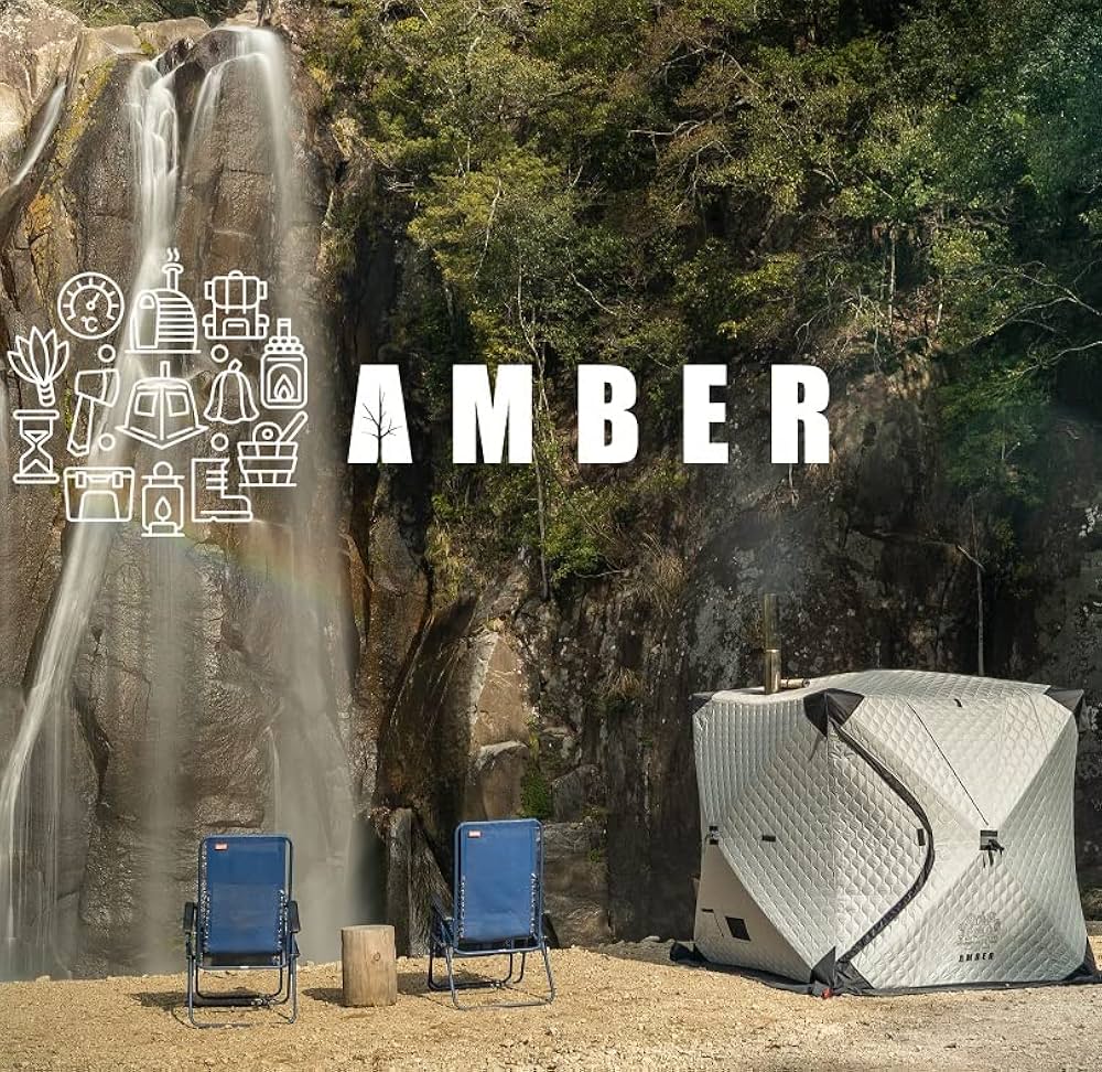アウトレット】AMBER テントサウナ 本体 4人用 GOOUT コラボモデル