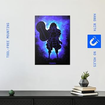 Displate Metal Poster NARUTO Clan Uchiha Madara Wall Art M