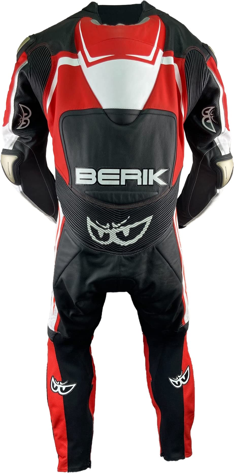 Amazon | BERIK RACING SUITS HIGH END MODEL LS1-8369-BK RED COW