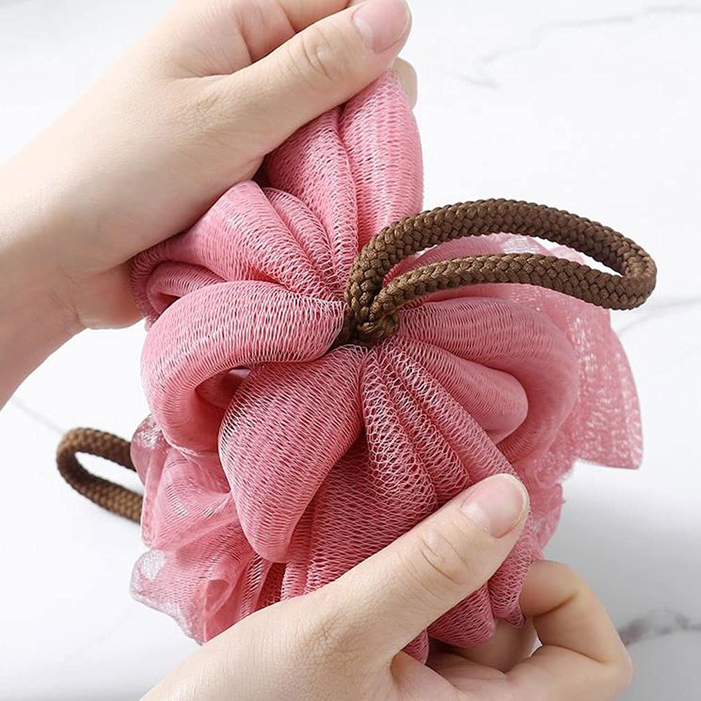 Ręcznik złuszczający Loofah Gąbka do kąpieli Prysznic Długa kąpiel Loofahs Rozciągliwa siatka Złuszczający Loofah Back Scrubber Gąbka do kąpieli pod prysznic dla mężczyzn Kobiety Rękawiczki