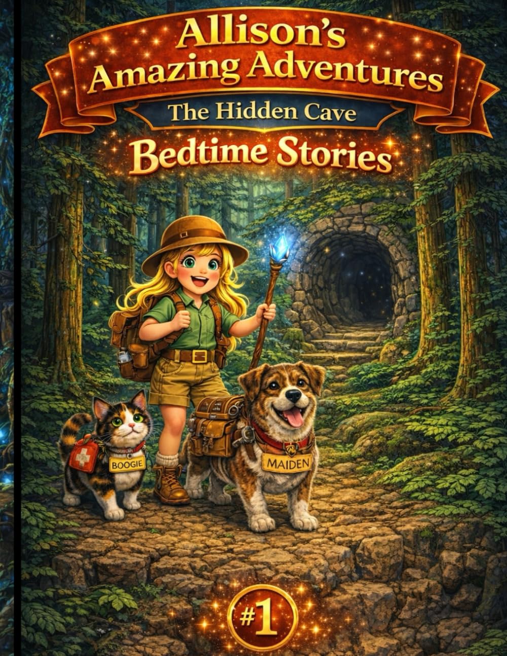 Allisons Amazing Adventures: The Hidden Cave: Bedtime Stories, children's book