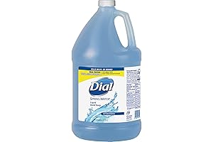 Dial Antibacterial Liquid Hand Soap Refills in Spring Water Scent - Pack of 4
