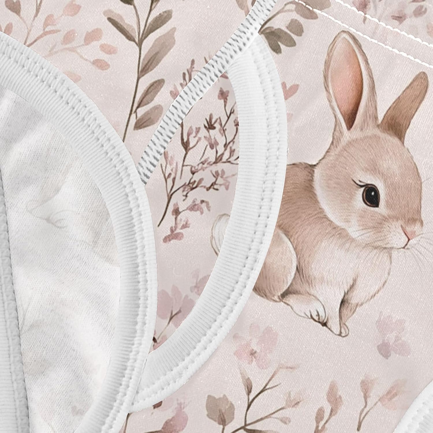 visesunny Boys Training Underwear Cute Floral Rabbits Breathe Cotton Potty Briefs Size 2T-8Y-8Y for Toddler 2T-8Y