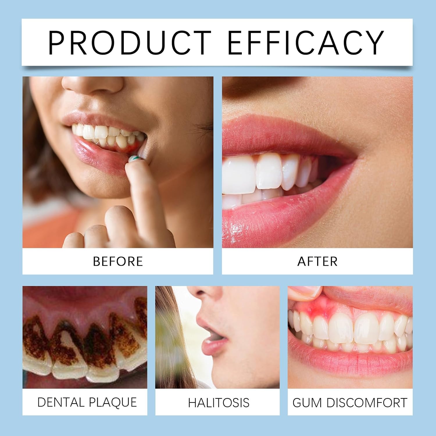 Toothache Relief Spray - Soothes Gum Fast, improves dryness, Mint & Chamomile Formula, Portable Oral Care for Adults (0.68FL.OZ) - Image 6