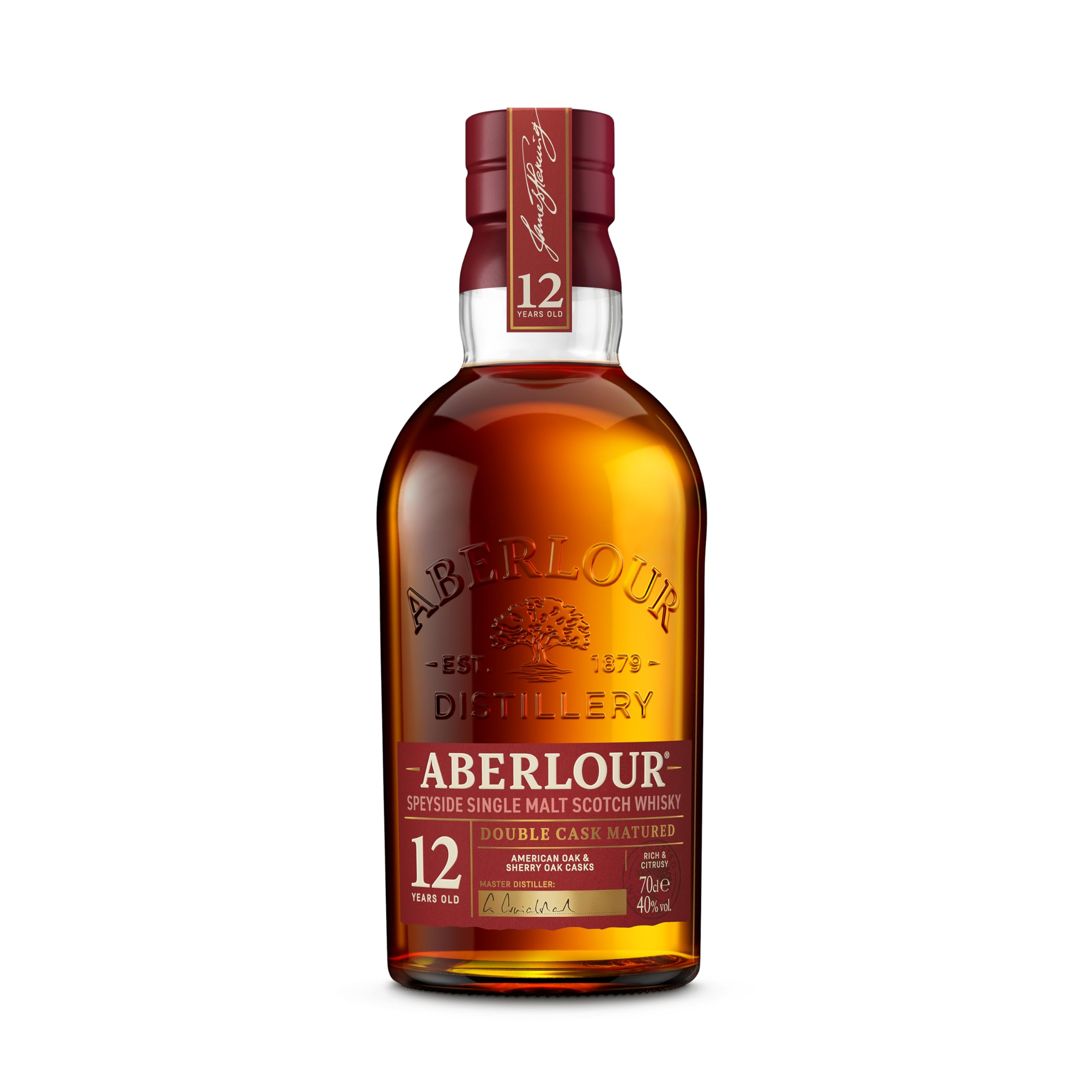 ABERLOUR 12 ans Whisky Ecossais Single Malt - 40%, 70cl - 1