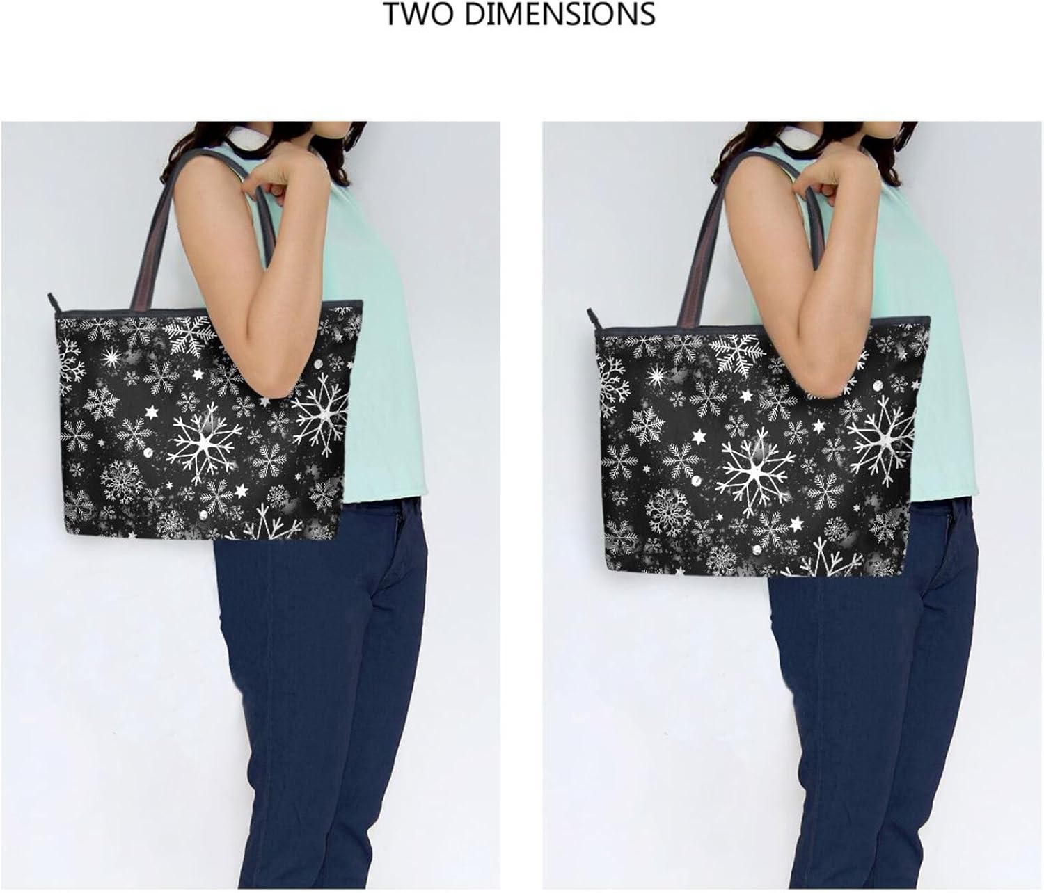 Women Top Handle Bag Large Beach Tote Bag with Zipper Weekender Handbag