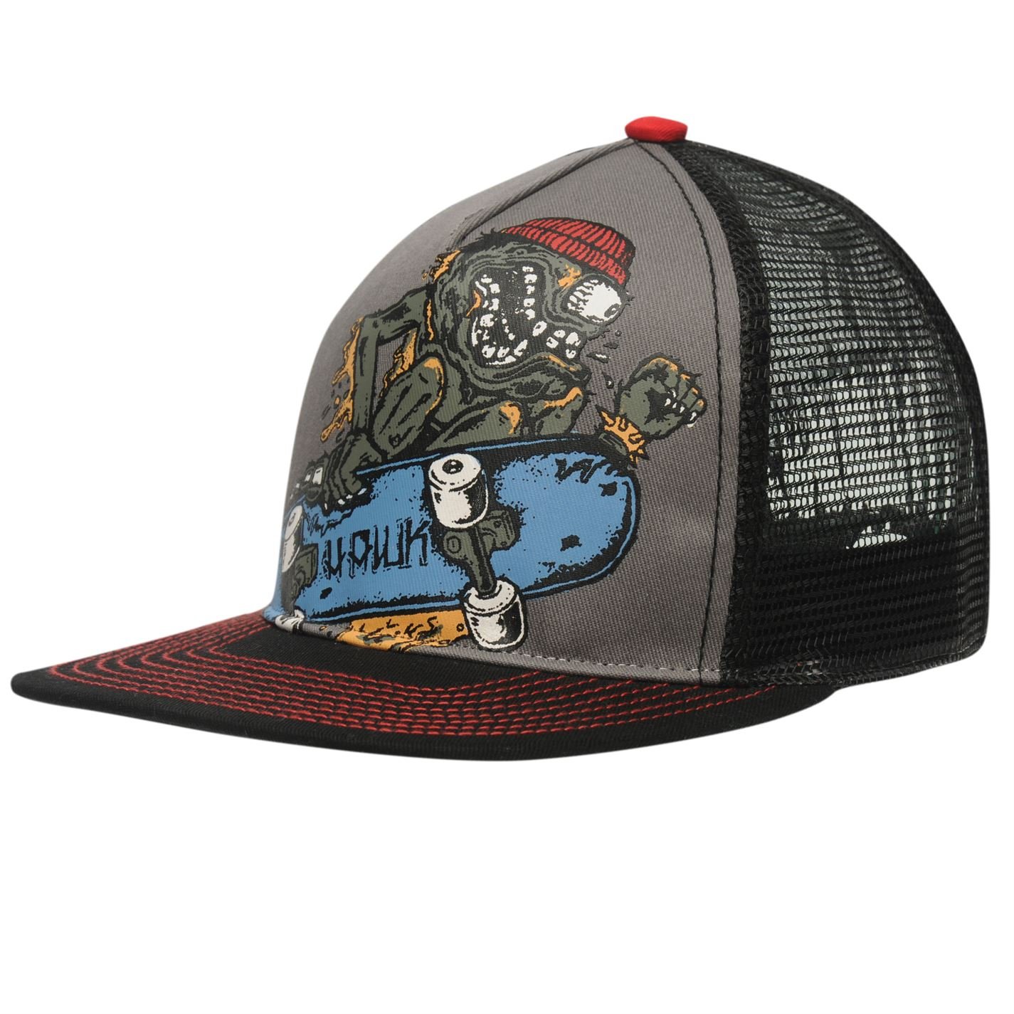 TONY HAWK Kids Boys Fiend Cap Flat Peak 