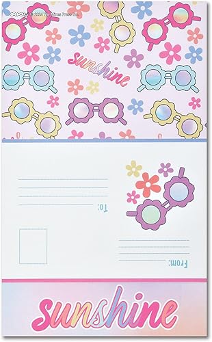 Miniatura 9 de iscream Paquete de 8 tarjetas de notas plegables listas para enviar - Good Vibes