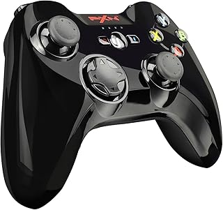 mfi コントローラー ios コントローラー Apple MFI認証 bluetooth for iPhone iPad New Apple TV4 PXN6603 (黒色) Bluetoothは簡単に接続できて、すぐに使えますし、 タイムラ...