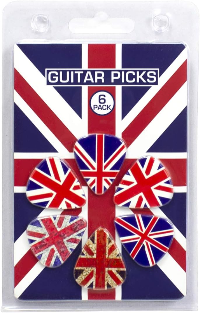 UK Flag Guitar Picks
