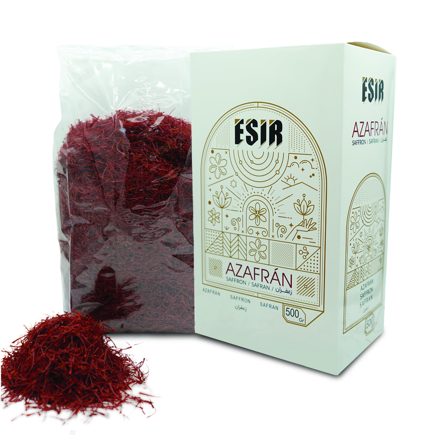 Azafrán ESIR en Hebras - 500g - Calidad Premium