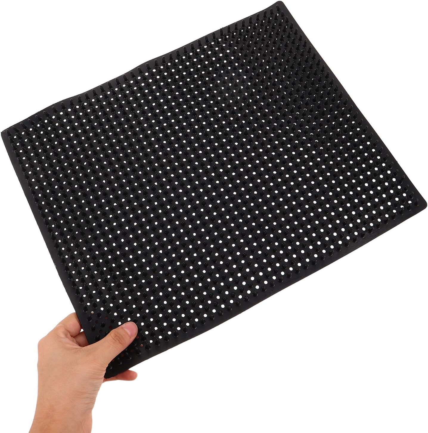 Livestock Itch Relief Pad for Equine and Cattle, Soft Massage Scratch Brush 360x300mm 2pcs, Farm Animal Scratcher for Equine and Bovine Itch Soothing