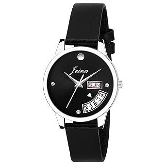 Jainx Day and Date Feature Analogue Womens Watch