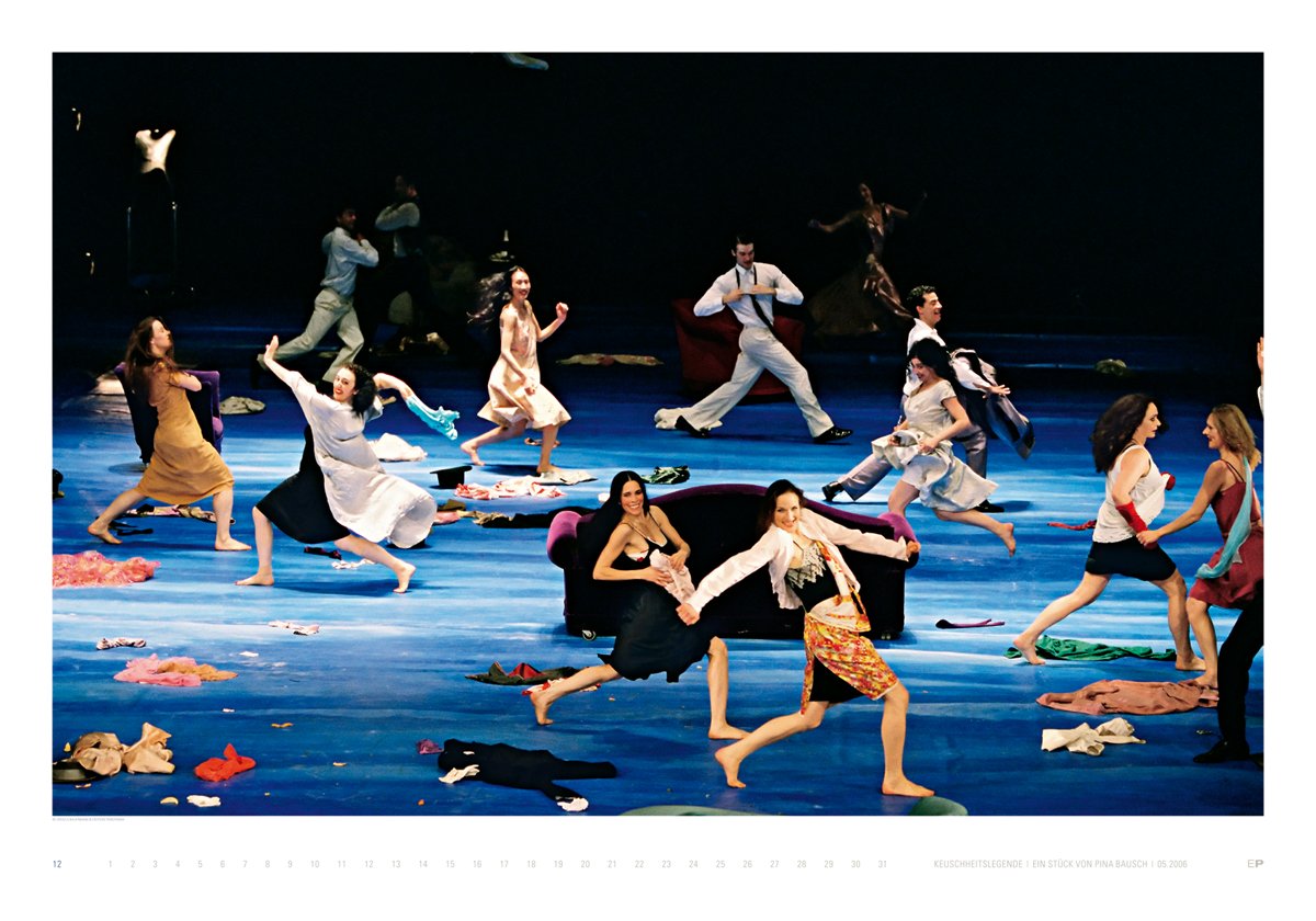 Pina Bausch - Magnum Kalender immerwährend: Tanztheater Wuppertal