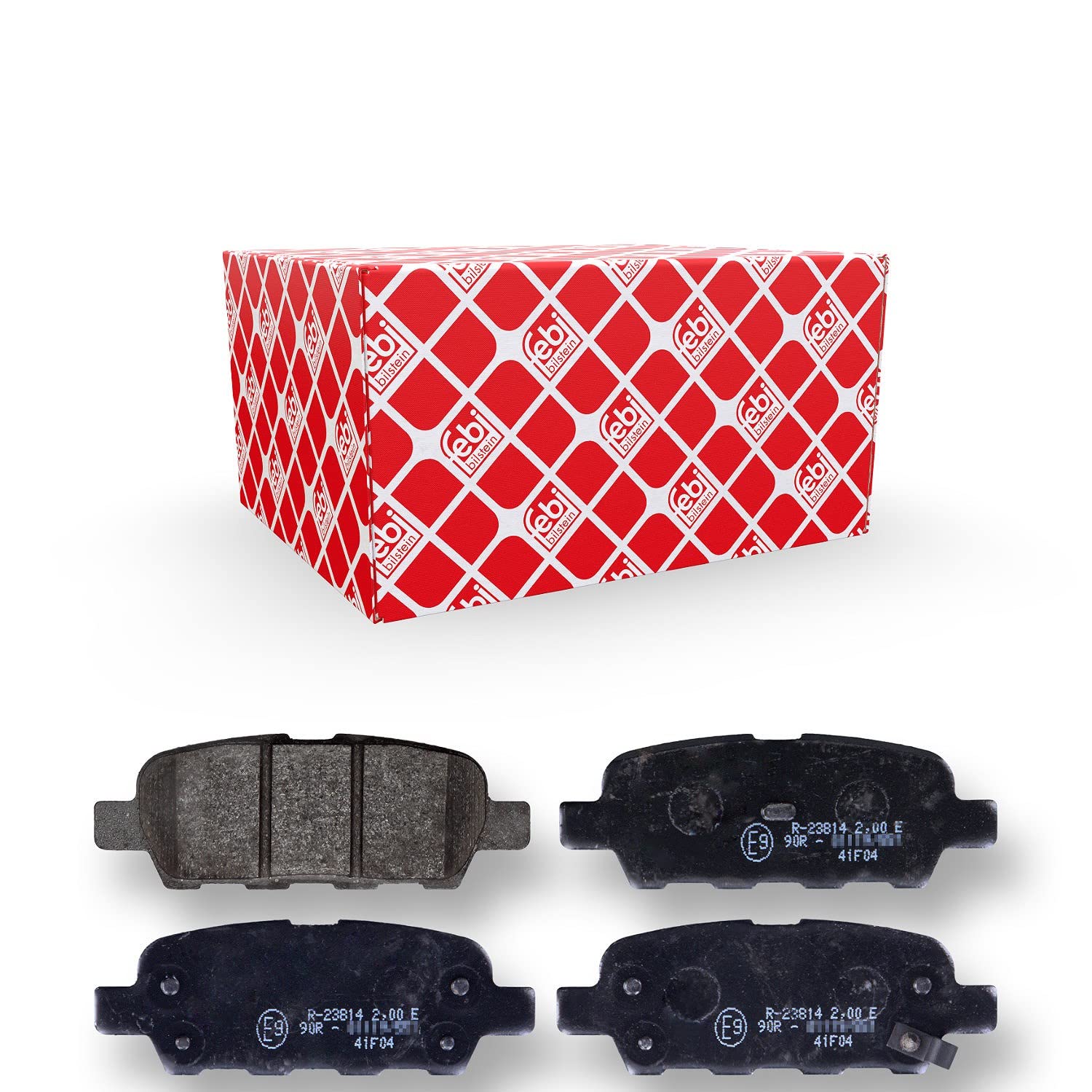 febi bilstein 116198 Brake Pad Set, 1 unit