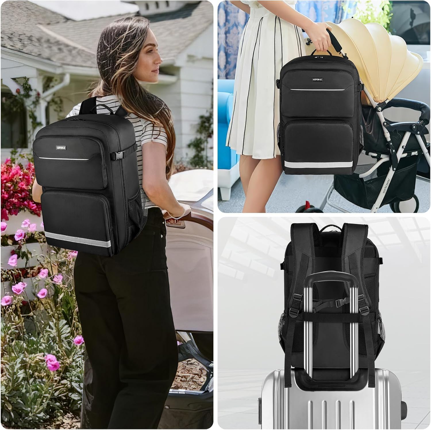 Reisetasche für Kinderwagen kompatibel mit GB Pockit, GB Pockit+ All-City, GB Pockit Air All-Terrain, Cybex Libelle 2