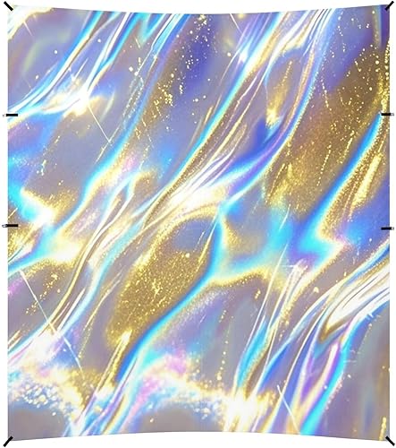 Miniatura 2 de Neon Colored Acid Fluid Designed UPF50+ Beach Tent Waterproof Sun Shelter Includes Sand Shovel, Sandbags, Stability Poles for Camping, Picnics,