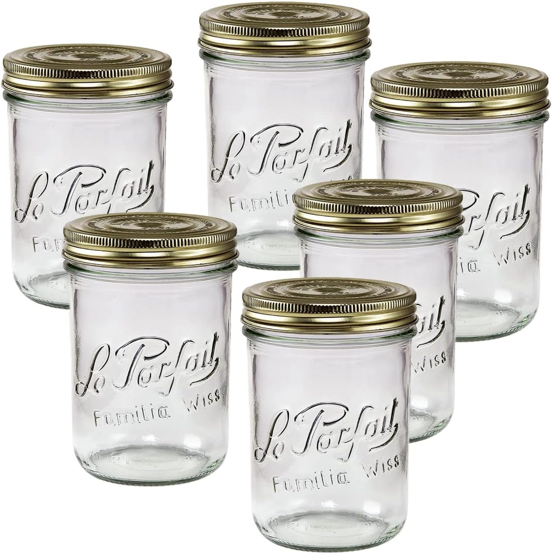 Le Parfait Familia Wiss Terrine 24oz Pint/Half (Pack of 6