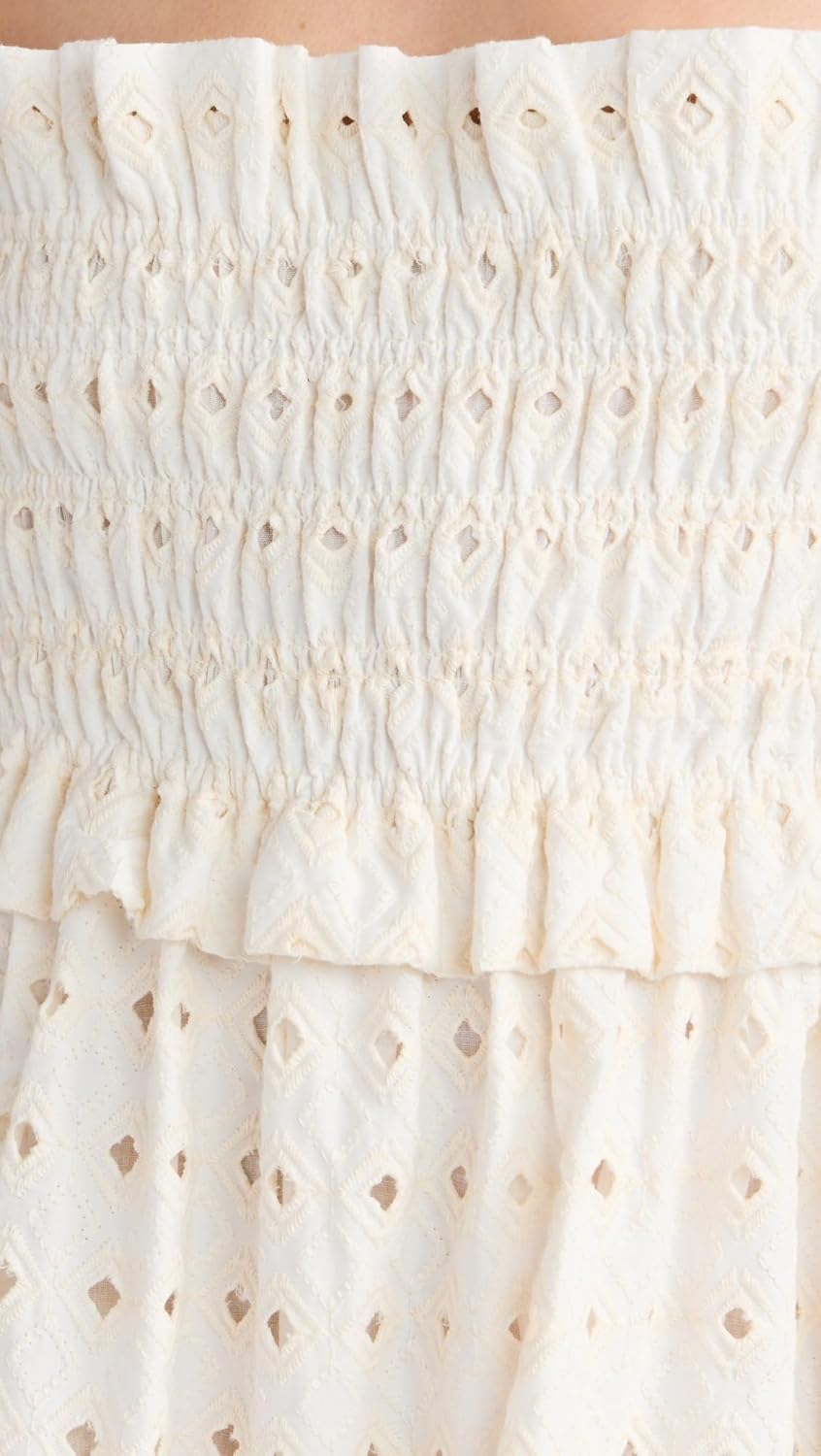 o.p.t Women's Bobi Dress, Ivory, M