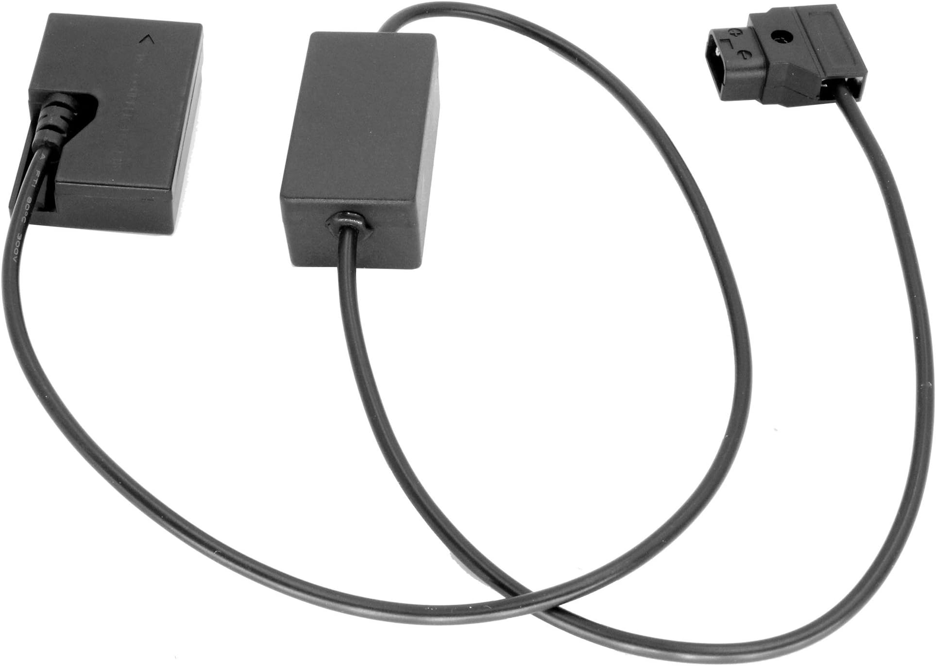 High Power (4.5 Amps) D-Tap to Dummy Battery 30" Adapter Cable with Reverse Polarity Protection Replacement for Canon LP-E17 Battery