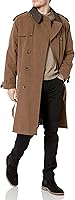 Vista 1 de LONDON FOG Men's Iconic Double Breasted Trench Coat with Zip-Out Liner and Removable Top Collar