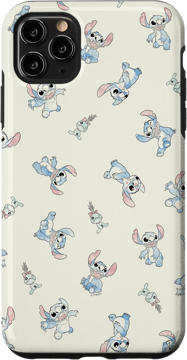 Disney Lilo & Stitch Toss Up Stitch Sketches Case for iPhone 11 Pro Max