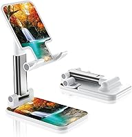 Vista 10 de Soporte de teléfono plegable para escritorio - Soporte de teléfono celular de ángulo ajustable para iPhone, Samsung y otros teléfonos inteligentes