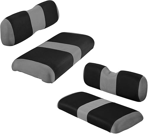 Miniatura 16 de Juego de fundas de asiento de carrito de golf, fundas para asientos delanteros de carrito de golf, ajuste para Club Car Precedent OEM, cojín