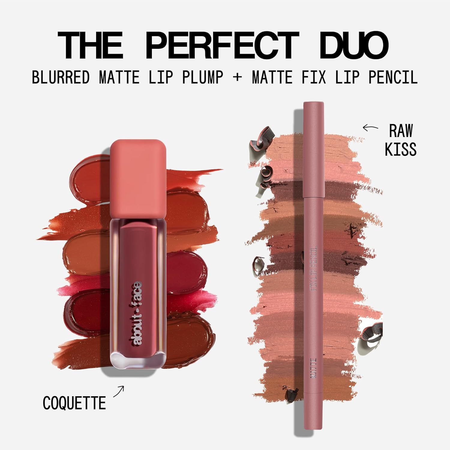 about-face Blur Matte Lip Plump – Soft-Matte Liquid Lipstick with Plumping Effect – Hydrating, Vegan, Cruelty-Free, Clean Beauty – 0.2 oz (Coquette - Rosy Peach) - Image 7