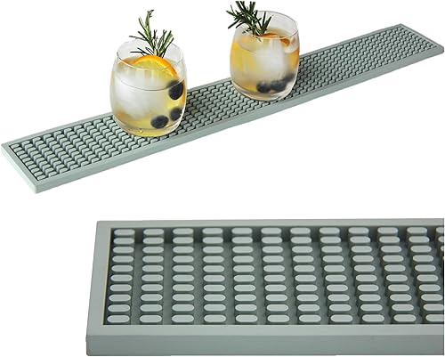 Servicio de barra de goma (Runner 23.6 x 3.1 pulgadas, gris salvia)