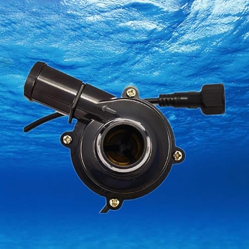 Miniatura 6 de Tyenaza Bomba de agua de CC, sumergible eléctrica sin escobillas para acuario 32.8 ft de elevación 36Lmin 47W 12V