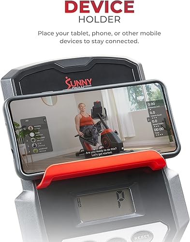 Miniatura 8 de Sunny Health & Fitness Recumbent Exercise Bike wOptional Exclusive SunnyFit App and Enhanced Bluetooth Connectivity