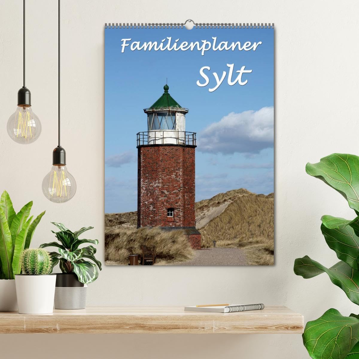 Familienplaner - Sylt (Wandkalender 2026 DIN A2 hoch), CALVENDO Monatskalender: Der Sylt-Kalender für die ganze Familie (CALVENDO Orte)