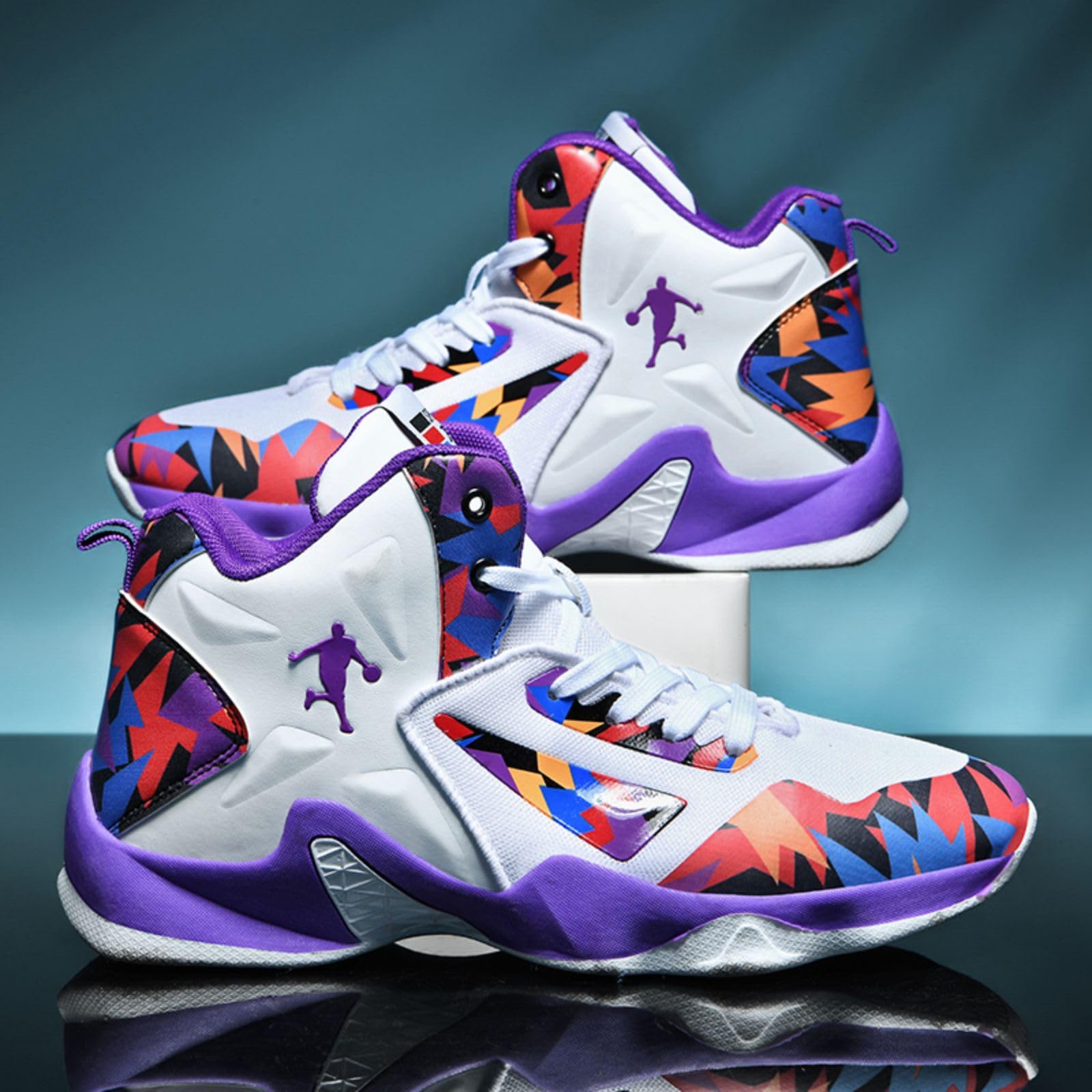 High Top Anti Rutsch Basketball Schuhe Leichte und Bequeme Sportschuhe