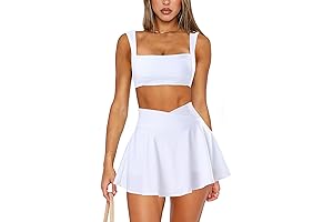 Sexy White Two Piece Women's Outfits for All Occasions