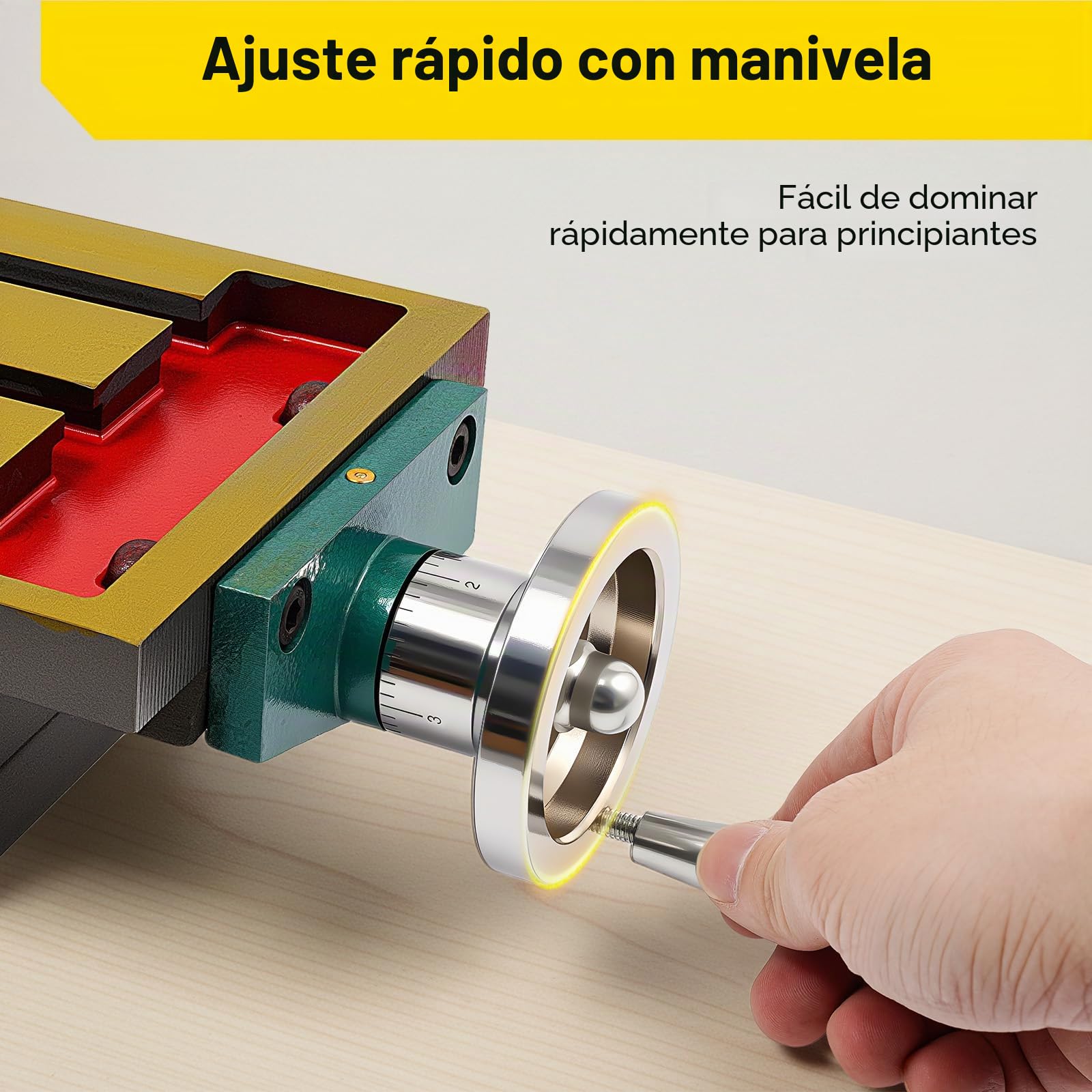 Mesa cruzada de 270 mm (ruta X) 125 mm (ruta Y), mesa de coordenadas de posicionamiento preciso, mesa de trabajo multifunción adecuada para todas las tablas de taladrar, taladros y fresadoras