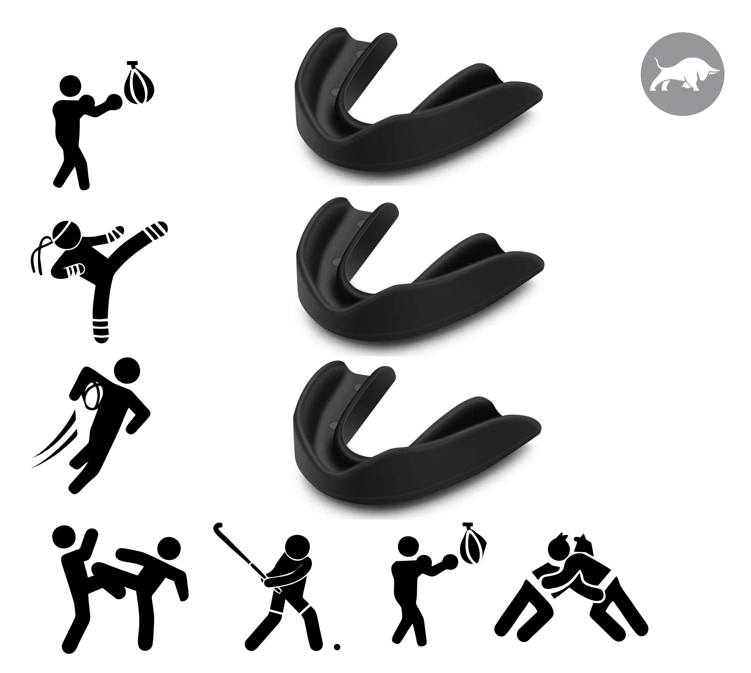 Drange Fearless Performance Sports Mouth Guard Black Teethguard gumshield