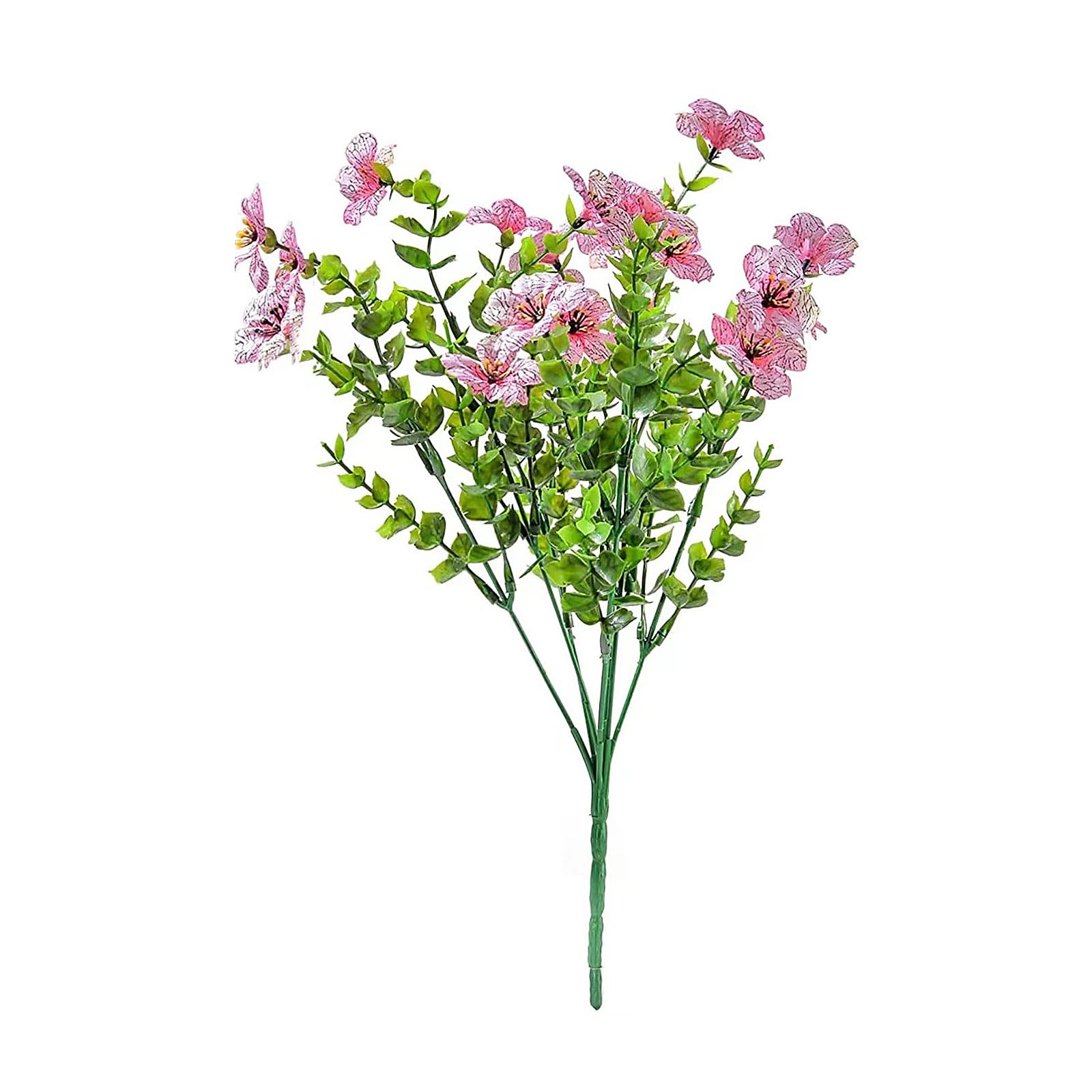 NEWFT Realistic Simulation Flower With Adjustable Iron Wire Stems Artificial Flower for Wedding Decoration