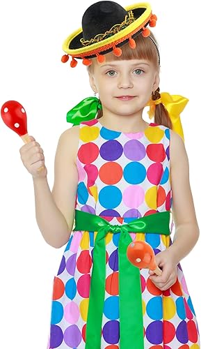 Miniatura 6 de Cagemoga 12 diademas mexicanas para niños, adultos, perros, mascotas