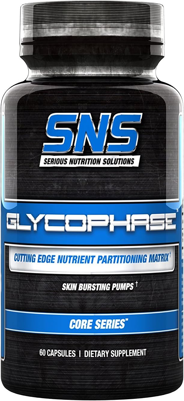 Serious Nutrition Solution Glycophase Dietary Supplement Capsules, 120 Veggie Capsules