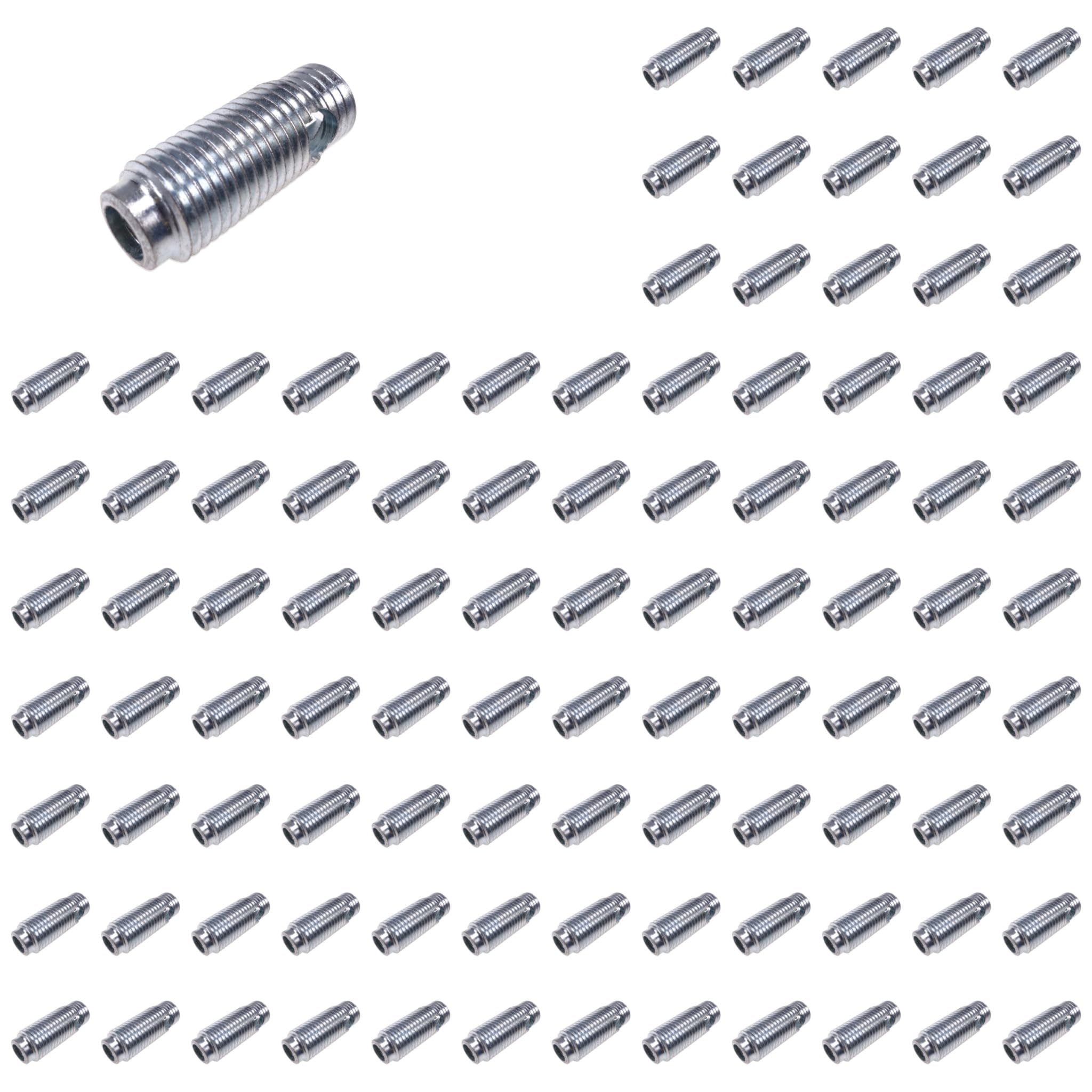 100 manguitos de corte, conector automático, D13 x 35, acero