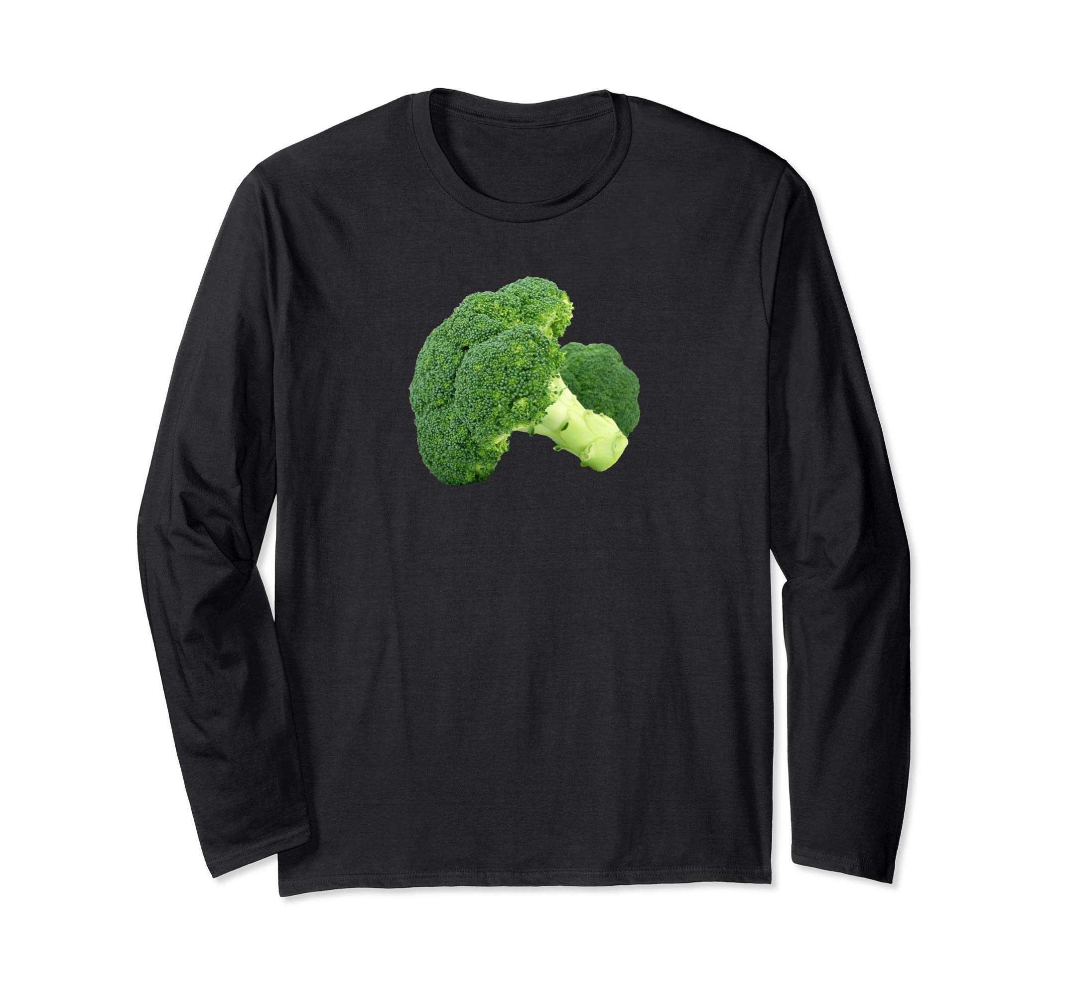 VeganTeesBroccoli Vegetable Plant Long Sleeve Shirt